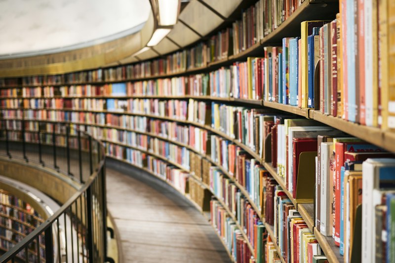 Library books